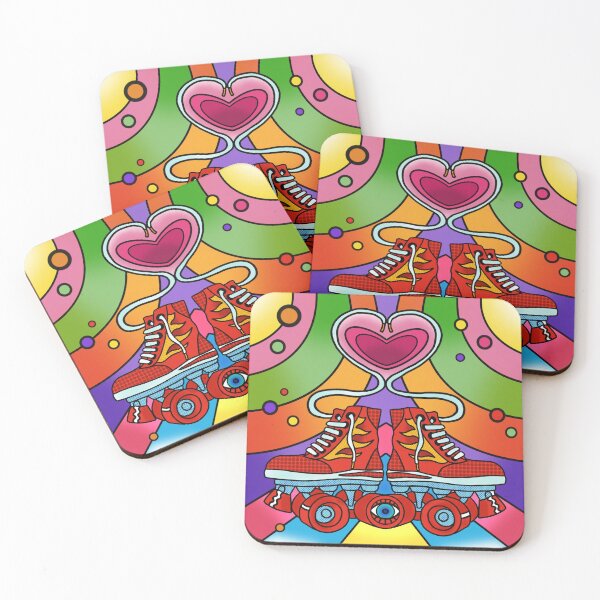 Artikelvorschau, Psychedelischer Rollschuh entworfen und verkauft von peskychloe.