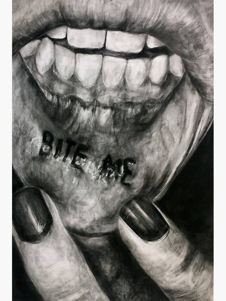 Bite Me Lip Tatt by smtomko