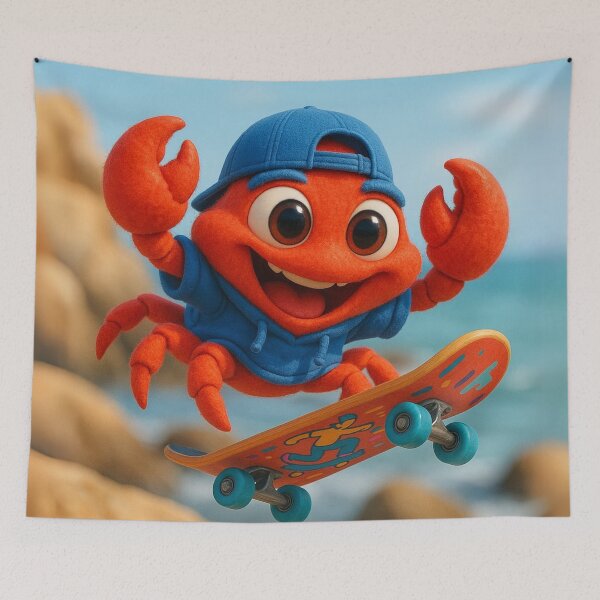 Item preview, Skater Christmas Island Red Crab designed and sold by Sillytoe.
