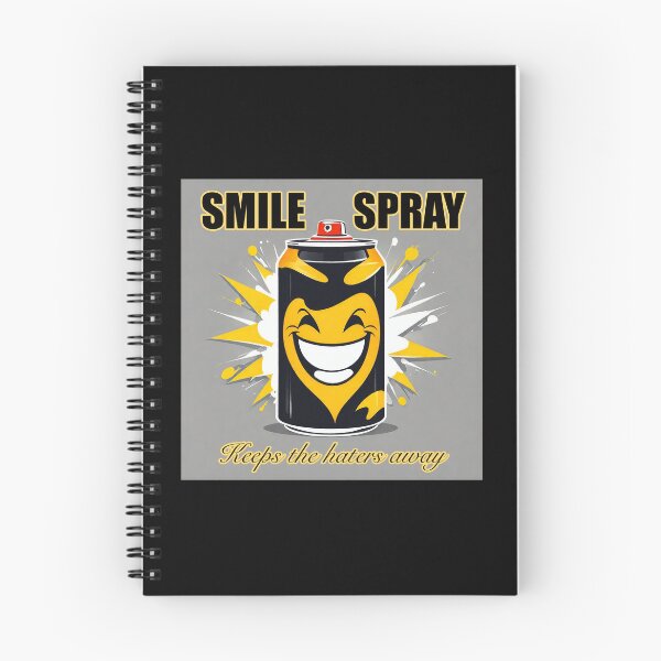 Item preview, Pegatina Smile Spray que mantiene alejados a los que odian designed and sold by Devo07.
