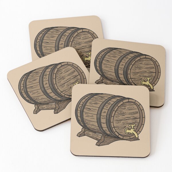 Item preview, old barrel with tap designed and sold by EmeraldeaArt.