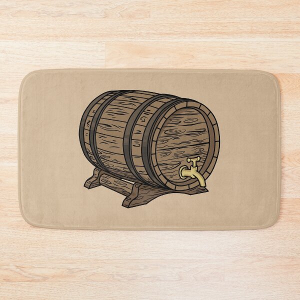 Item preview, old barrel with tap designed and sold by EmeraldeaArt.