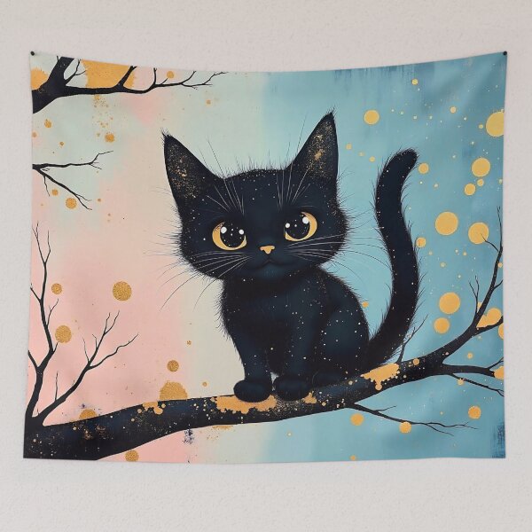 Item preview, Fitzwilliam Kitty designed and sold by HattieAndHazel.