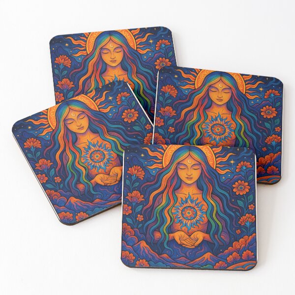 Item preview, Radiant Soul in Cosmic Bloom designed and sold by Amr Siam.