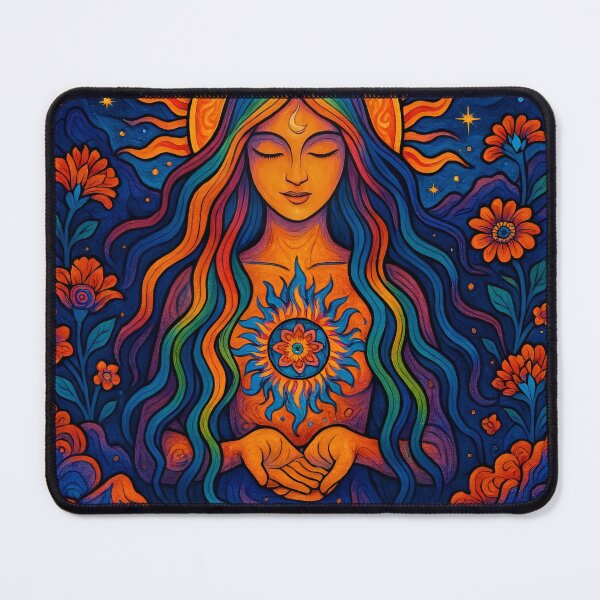 Item preview, Radiant Soul in Cosmic Bloom designed and sold by Amr Siam.