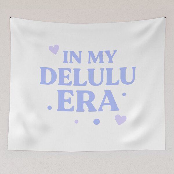 Item preview, In My Delulu Era – Pastel Trendy Quote Tee designed and sold by ALITOPRINCE.