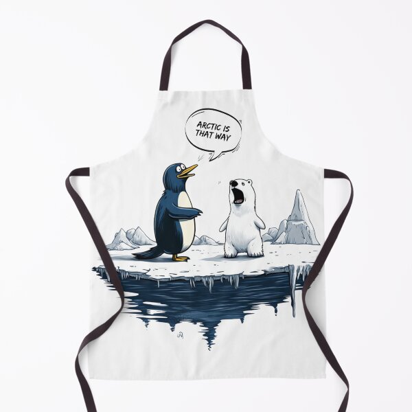 Item preview, Arctic is That Way Friend designed and sold by Blurbean.