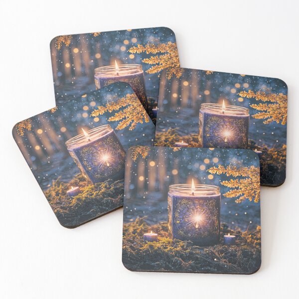 Item preview, Purple Mystical Magical Enchanting Forest Candle Ceremony designed and sold by Stephanie Laird.