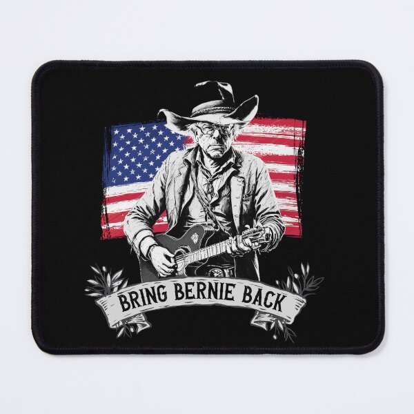 Item preview, Cool Cowboy Bernie Sanders Grunge American Flag designed and sold by TackyTime.