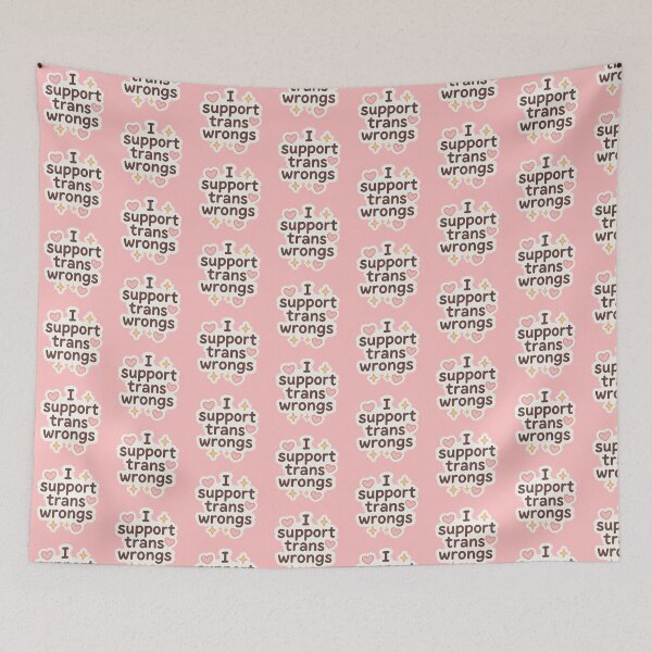 Item preview, I support trans wrongs designed and sold by SphynxLove855.