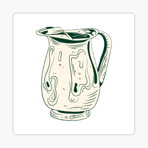 Item preview, Green Aesthetic Pitcher designed and sold by josie2074.