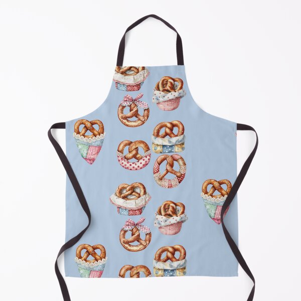 Item preview, Watercolor Pretzel Set – 7-Piece Illustration Pack designed and sold by EmeraldeaArt.