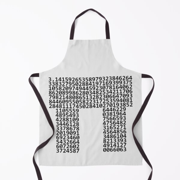 Item preview, First 314 digits of PI (π) (black) designed and sold by owlgeek.