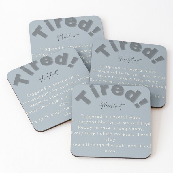 Item preview, Tired. An Acrostic designed and sold by Timia Williams.