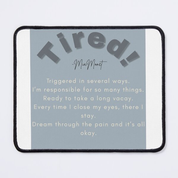 Item preview, Tired. An Acrostic designed and sold by Timia Williams.