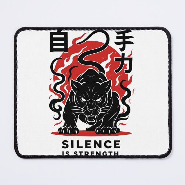 Item preview, Black Panther – Silence Is Strength Minimalist Design > Start with keywords designed and sold by JenniferCreaArte .