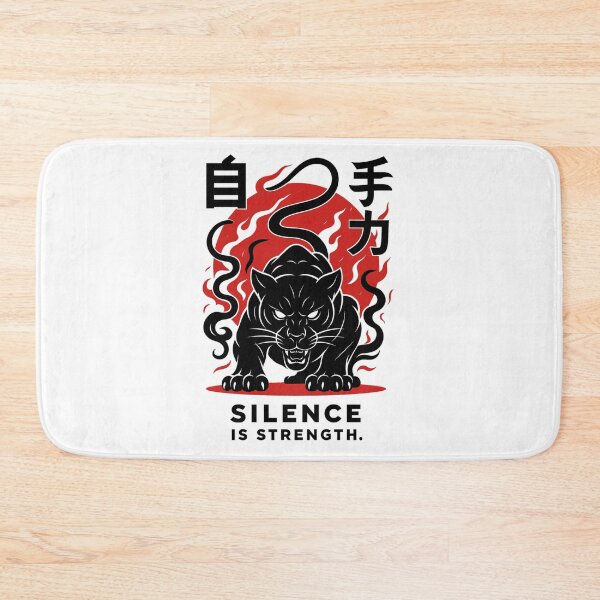 Item preview, Black Panther – Silence Is Strength Minimalist Design > Start with keywords designed and sold by JenniferCreaArte .