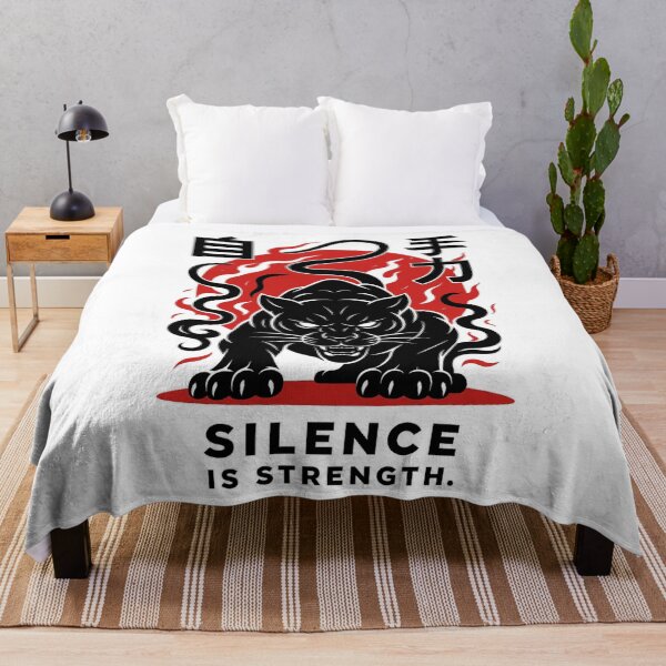 Item preview, Black Panther – Silence Is Strength Minimalist Design > Start with keywords designed and sold by JenniferCreaArte .