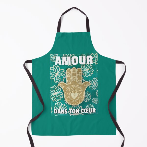 Item preview, AMOUR DANS TON CŒUR + Hamsa | Ancient Protection & Spiritual Art designed and sold by 	aluzia.design.
