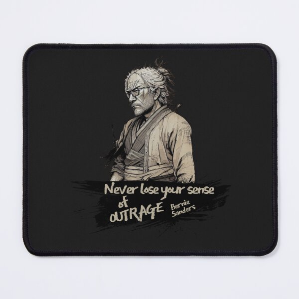 Item preview, Cool Samurai Bernie Sanders Grunge Sense of Outrage designed and sold by TackyTime.