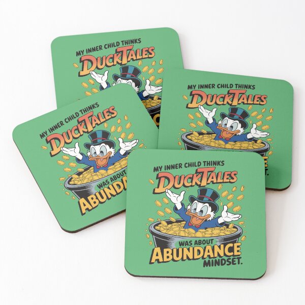 Item preview, My Inner Child Thinks DuckTales Was About Abundance Mindset designed and sold by CrypticHMystic.