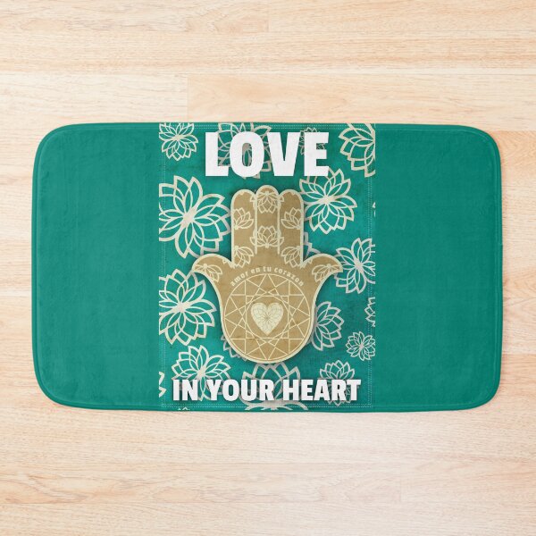 Item preview, LOVE IN YOUR HEART + Hamsa | Ancient Protection & Spiritual Art designed and sold by 	aluzia.design.