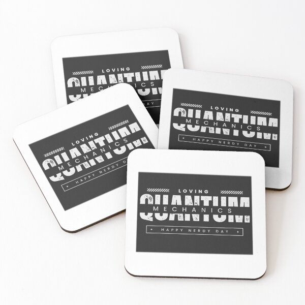 Item preview, Loving Quantum Mechanics Happy Nerdy Day designed and sold by MsArtyCrafts.