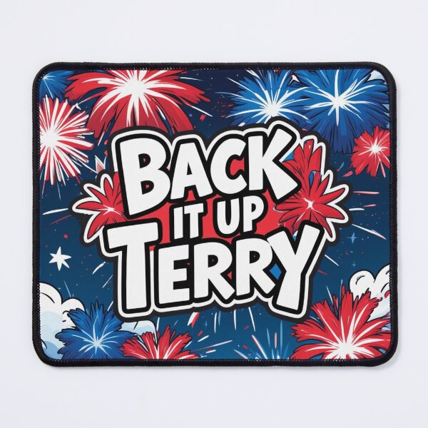 Item preview, Back It Up Terry Fireworks Background designed and sold by LewpyG.