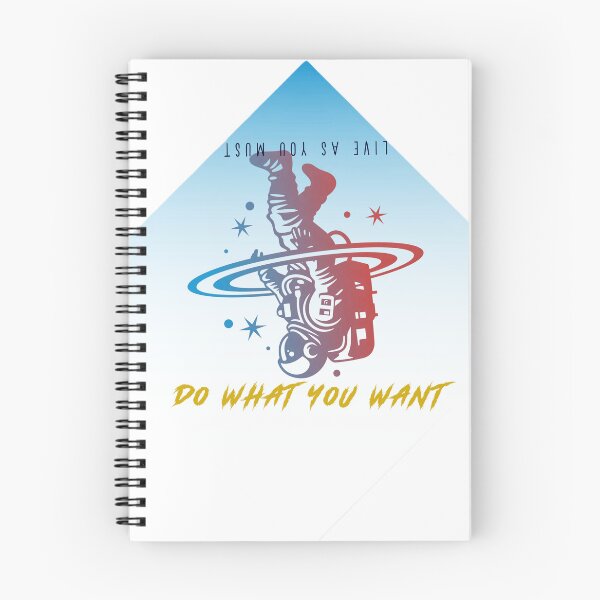 Item preview, Live As You Must Astronaut  designed and sold by CornerStone57.