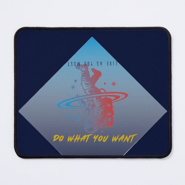 Item preview, Live As You Must Astronaut designed and sold by CornerStone57.