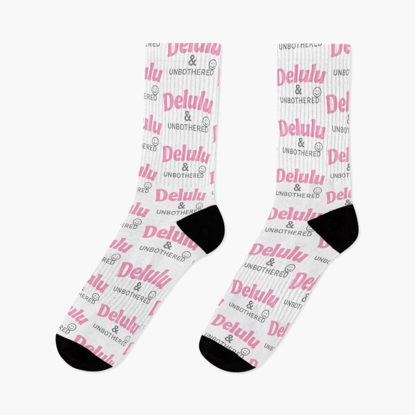Item preview, Delulu & Unbothered – Bold Retro Bubble Quote Tee designed and sold by ALITOPRINCE.