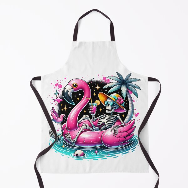 Item preview, Floating into the Afterlife – Skeleton Summer Vibes designed and sold by 2ndSketch.