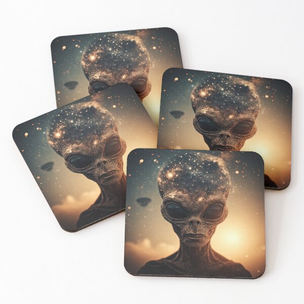 Item preview,  Alien Encounter & Ufo Art designed and sold by TheDarkWardrobe.