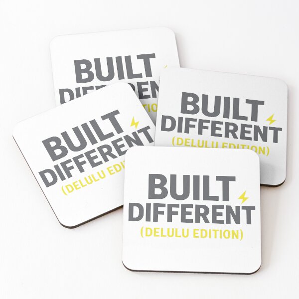 Item preview, Built Different (Delulu Edition) – Bold Funny Tee designed and sold by ALITOPRINCE.