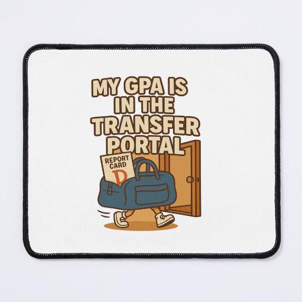 Item preview, GPA in the Transfer Portal – Funny College Sports Shirt designed and sold by FaithDripStudio.