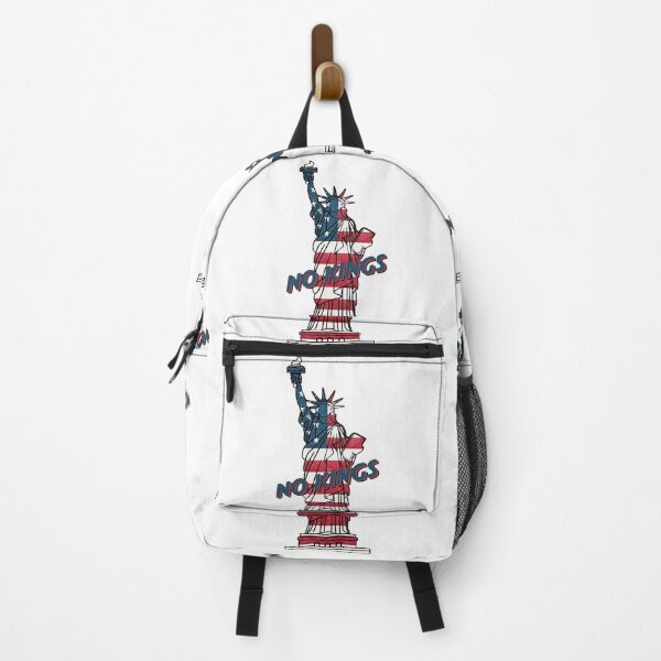 Item preview, STATUE OF LIBERTY - NO KINGS IN AMERICA - FLAG designed and sold by Gihan-Design.