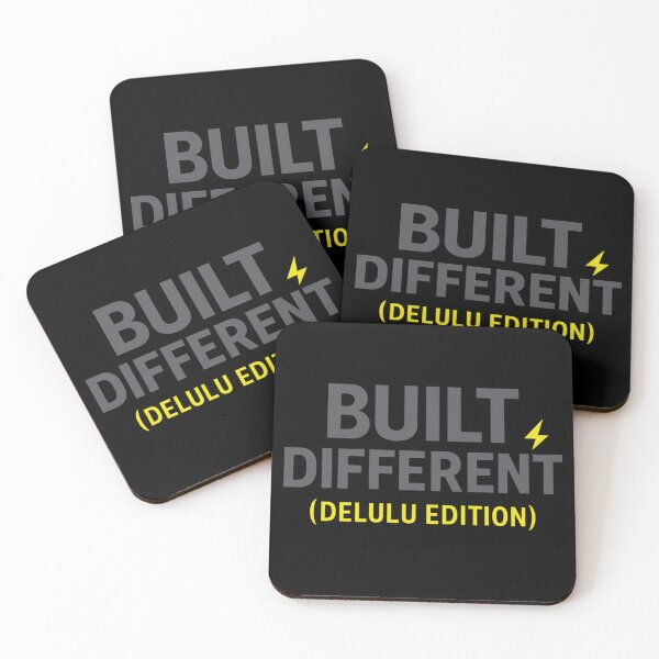 Item preview, Built Different (Delulu Edition) – Bold Funny Tee designed and sold by ALITOPRINCE.