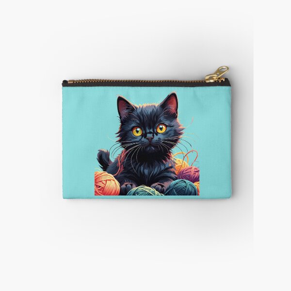 Artikelvorschau, Schwarze Katze entworfen und verkauft von PrintLabStudio.
