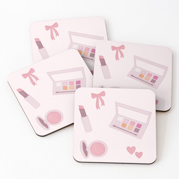 Item preview, makeup products cute pink pack designed and sold by winterpumpkin.
