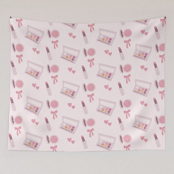 Item preview, makeup products cute pink pack designed and sold by winterpumpkin.