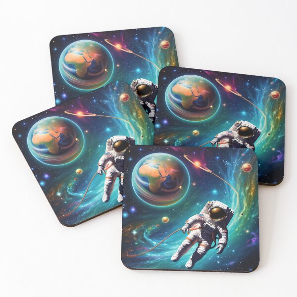 Item preview, Astronaut Drifting in the Cosmic Expanse designed and sold by CreativeVides.