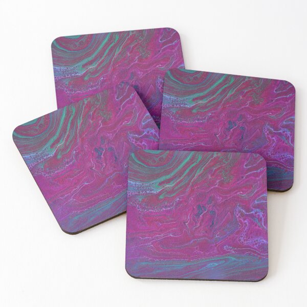 Item preview, Velvet Waters 2 Purple Emerald Fluid Abstract designed and sold by Doug  Siegel.
