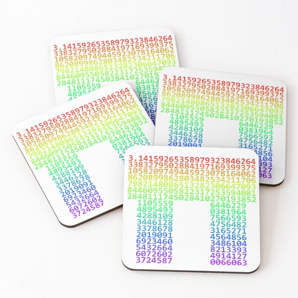 Item preview, First 314 digits of PI (rainbow, LGBT, queer) designed and sold by owlgeek.