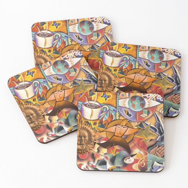 Item preview, Global village coffee house designed and sold by BellePilcher.