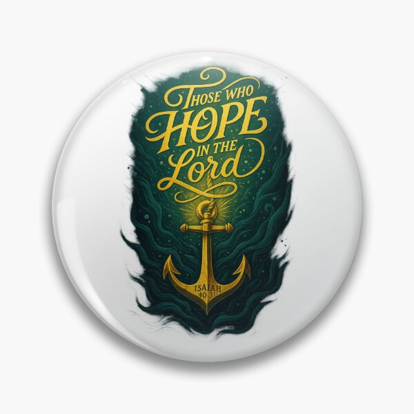 Item preview, Those who hope in the Lord – Isaiah 40:31 designed and sold by GoodwillDesigns.