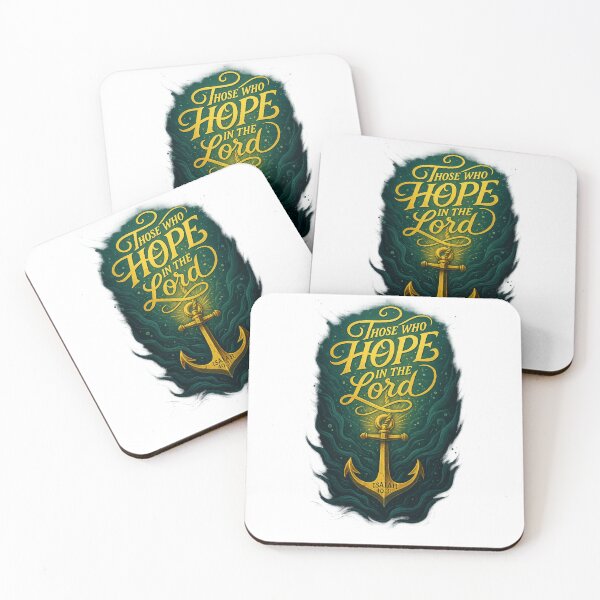 Item preview, Those who hope in the Lord – Isaiah 40:31 designed and sold by GoodwillDesigns.