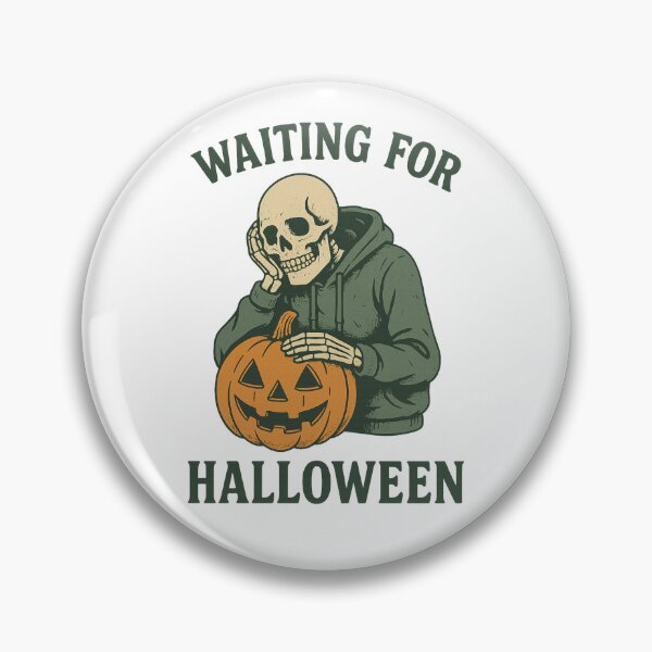 Item preview, Funny Skeleton Waiting For Halloween designed and sold by Tigerr3g.