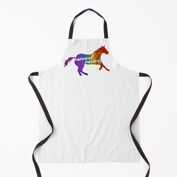 Item preview, Rainbow Barrel Racing Horse designed and sold by Trotting Hooves.