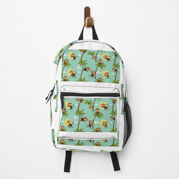 Item preview, Funny Monkeys Pattern – Cute & Quirky Jungle Vibes! designed and sold by FitEnvy.