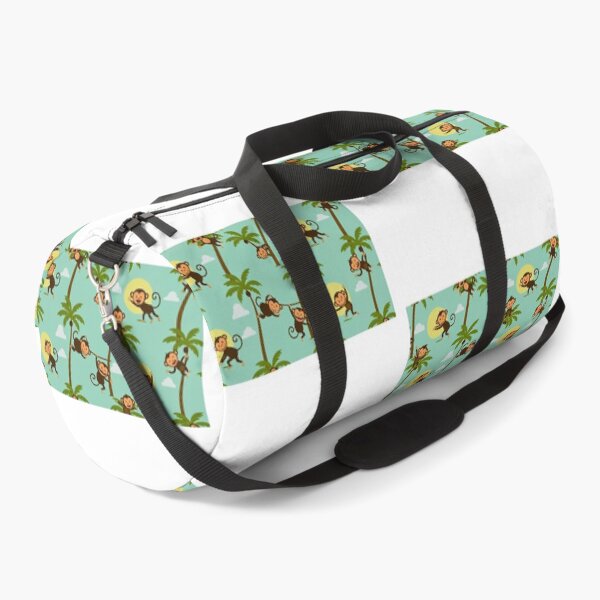 Item preview, Funny Monkeys Pattern – Cute & Quirky Jungle Vibes! designed and sold by FitEnvy.